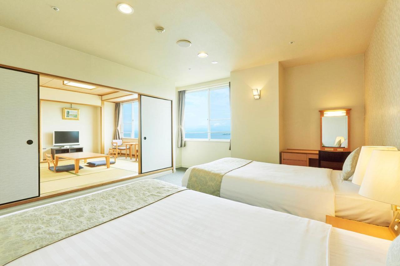 Kamenoi Hotel Hikone Bagian luar foto