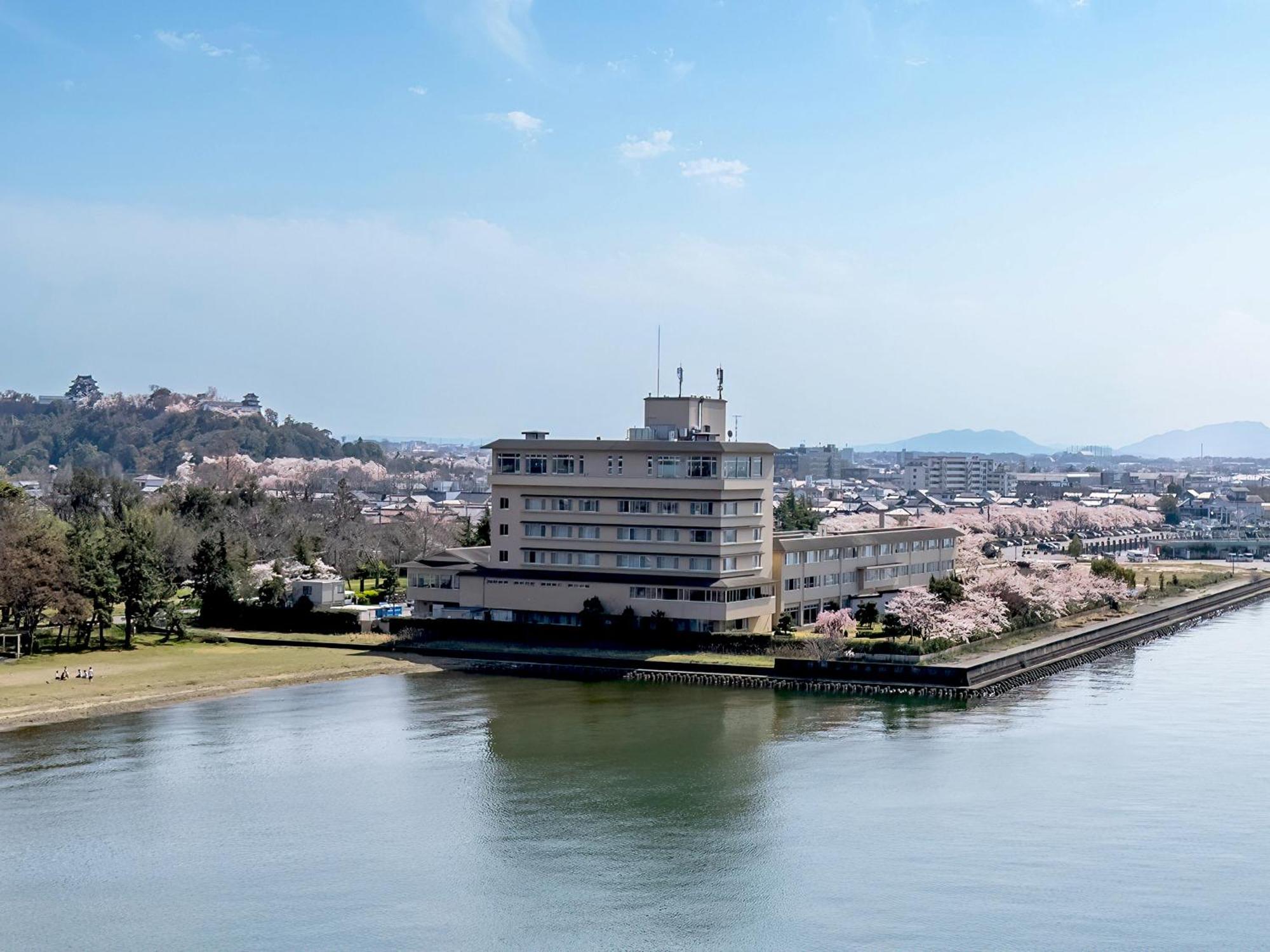 Kamenoi Hotel Hikone Bagian luar foto